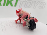 Moto COn PAntera Rosa Matchbox 1/66 - RikiToys - Matchbox#