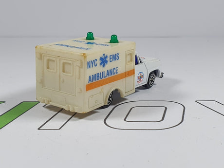 NYC EMS Ambulance Made in china 1/43 - RikiToys - Made in china#