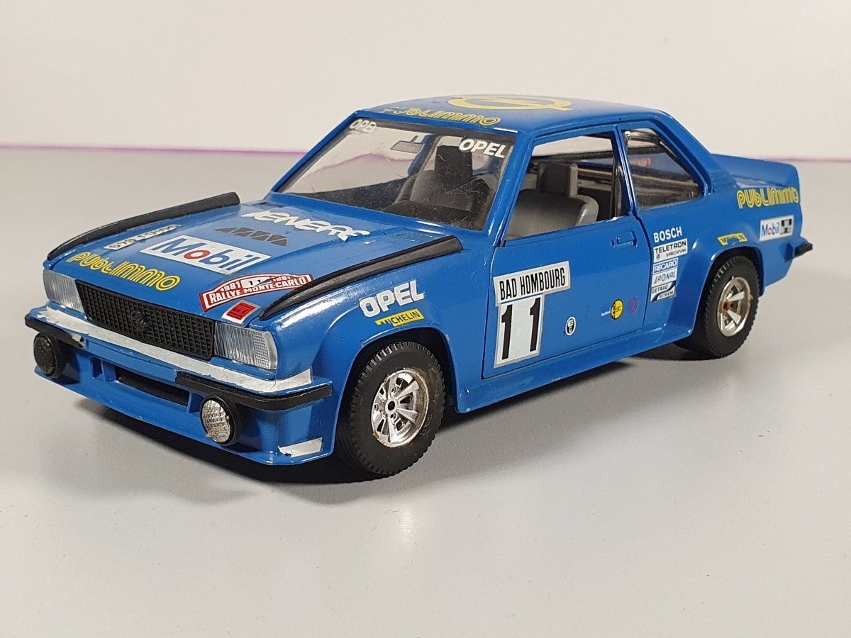 Opel Ascona 400 rally PUBLIMMO Burago 1/24 - RikiToys - Burago#