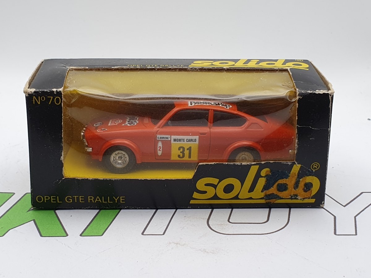 Opel GTE Rallye N°70 Solido 1/43 - RikiToys - Solido#