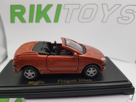 Peugeot 206 CC Maisto 1/38 - RikiToys - Maisto#