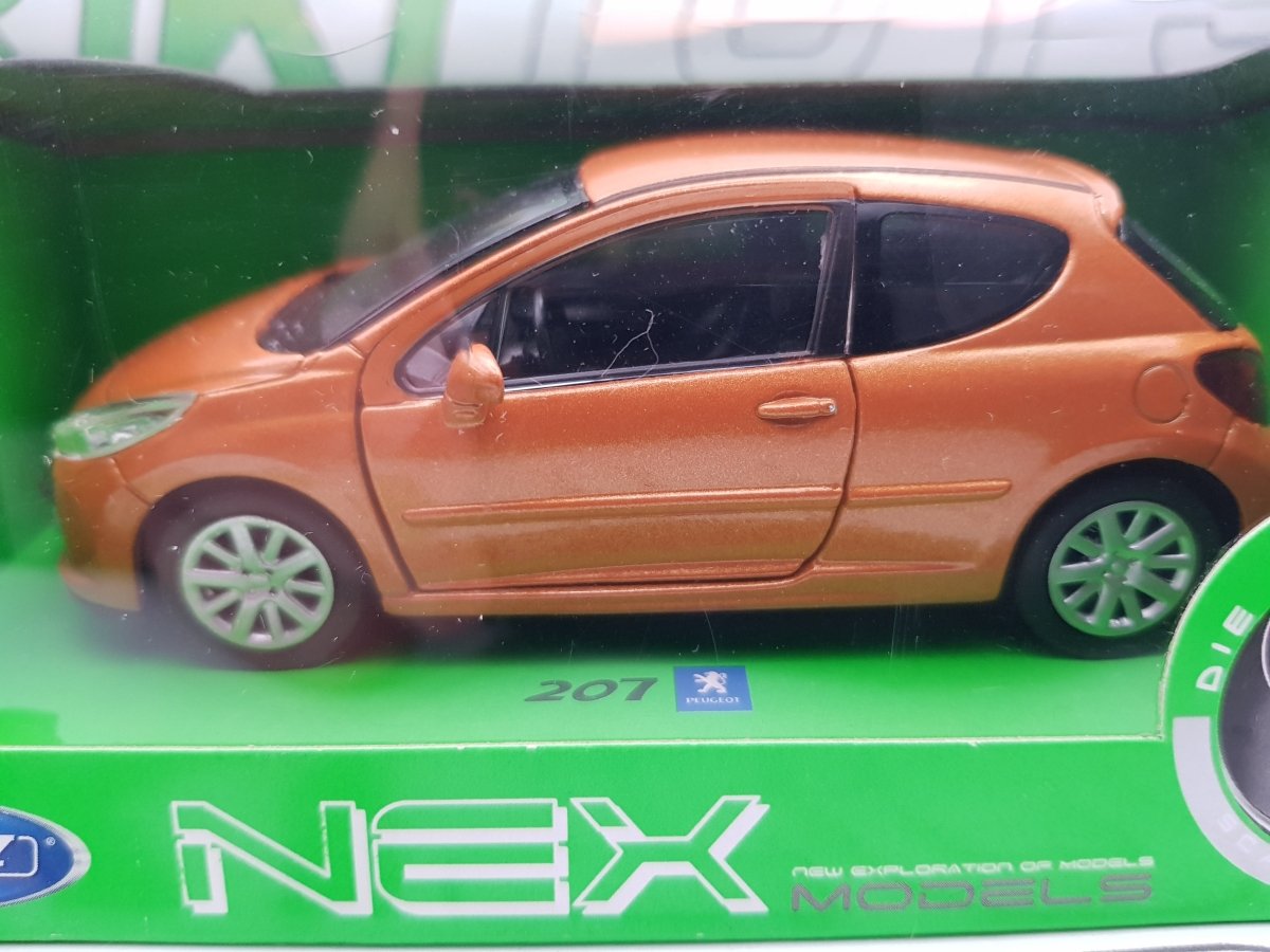 Peugeot 207 Welly 1/38 Con Scatola - RikiToys - Welly#