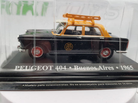 Peugeot 404 Buenos Aires 1965 Edicola 1/43 Con Scatola - RikiToys - Edicola#