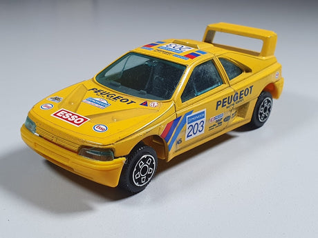 Peugeot 405 Paris Dakar ESSO Burago 1/43 - RikiToys - Burago#