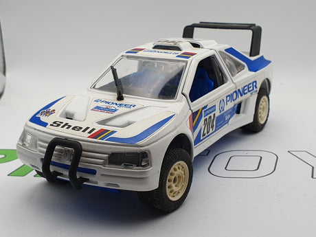 Peugeot 405 Pioneer Paris Dakar Majorette 1/24 - RikiToys - Majorette#