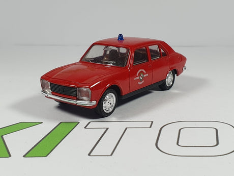 Peugeot 504 Sapeurs Pomiper Solido 1/43 - RikiToys - Solido#