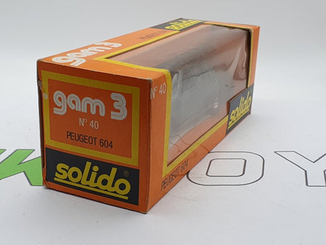 Peugeot 604 N°40 Solido 1/43 Con Scatola - RikiToys - Solido#