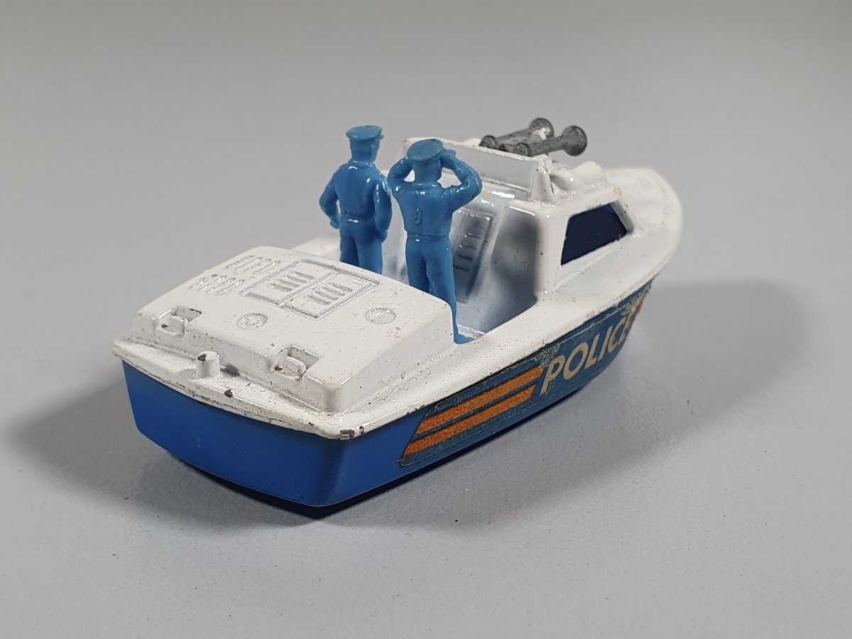 POLICE LAUNCH N.52 MATCHBOX 1/72 - RikiToys - MATCHBOX#