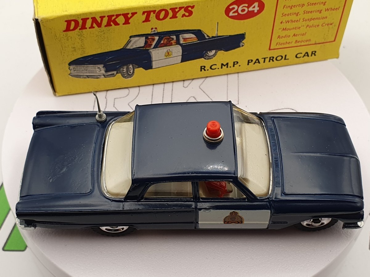 RCMP Police Car Dinky Toys 1/43 Con Scatola - RikiToys - Dinky Toys#