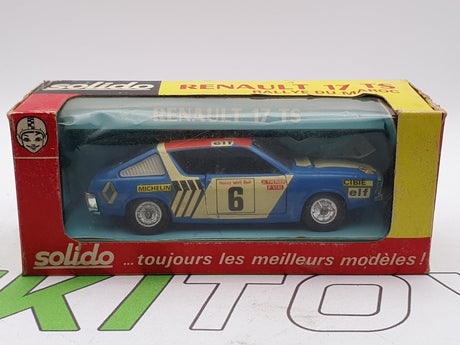 Renault 17 TS Rallye N°37 Solido 1/43 Con Scatola - RikiToys - Solido#