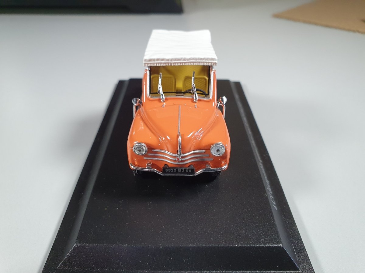 Renault 4 CV Decappottabile R1062 Ghia Jolly Eligor 1/43 Con Scatola - RikiToys - Eligor#