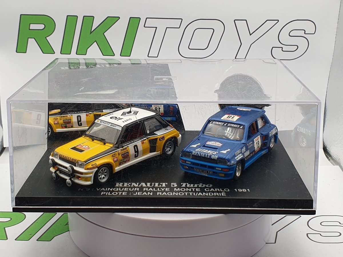 Renault 5 Turbo TDC Gitanes Solido 1/43 Con Scatola e Turbo RMC 1981 Vitesse - RikiToys - Solido#