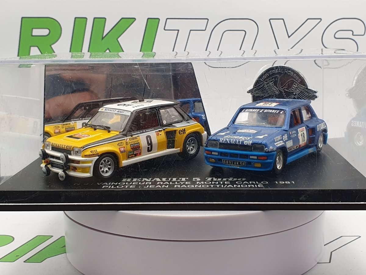 Renault 5 Turbo TDC Gitanes Solido 1/43 Con Scatola e Turbo RMC 1981 Vitesse - RikiToys - Solido#