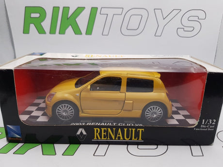 Renault Clio V6 2003 New Ray 1/32 Con Scatola - RikiToys - New Ray#