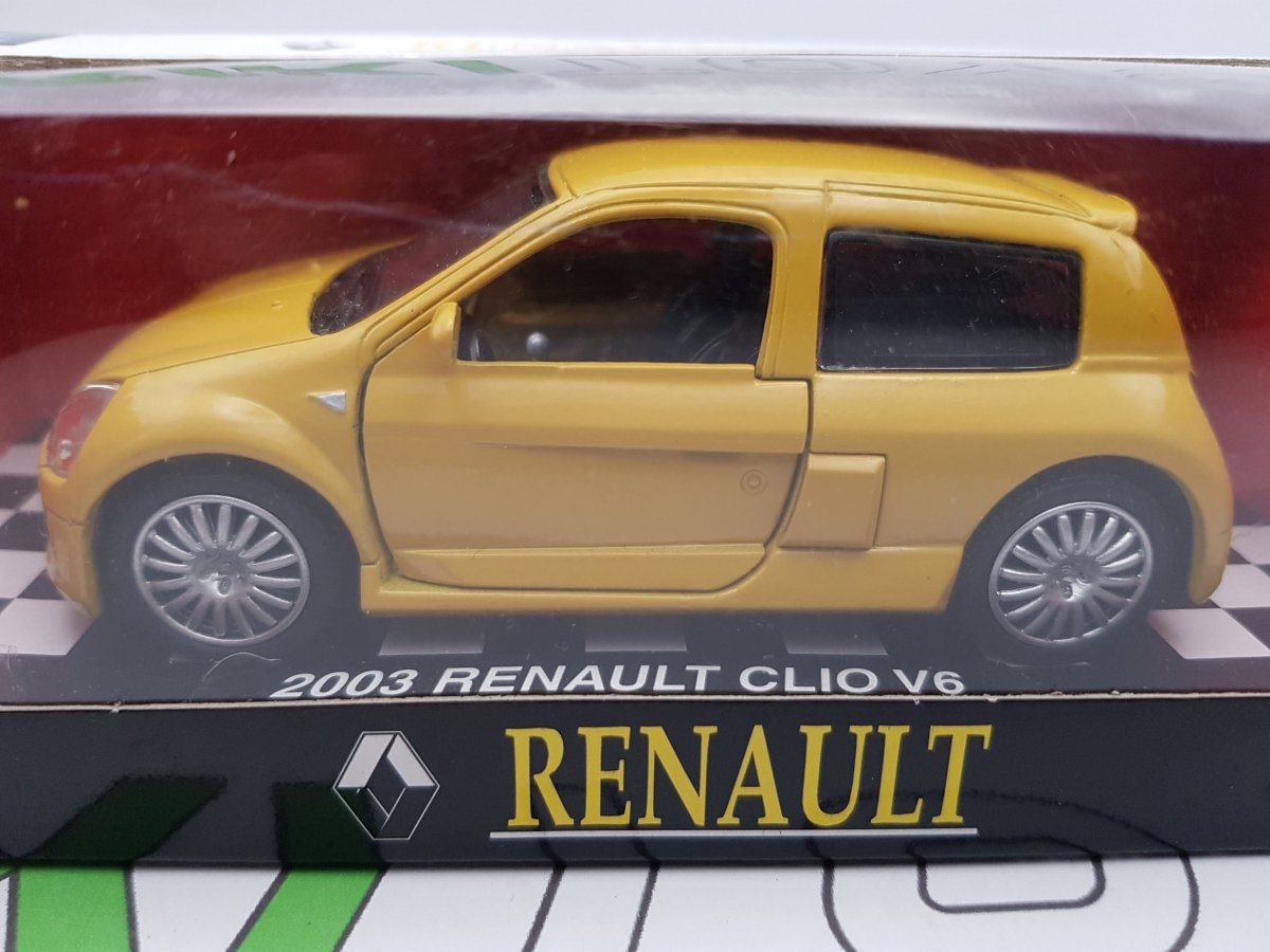 Renault Clio V6 2003 New Ray 1/32 Con Scatola - RikiToys - New Ray#