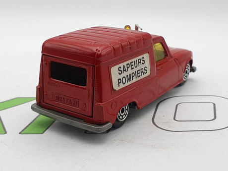 Renault R4 Furgonette Sapeurs Pompiers Norev Jet Car 1/43 - RikiToys - Norev Jet Car#