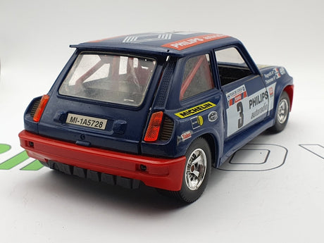 Renault R5 Turbo Philips Burago 1/24 - RikiToys - Burago#