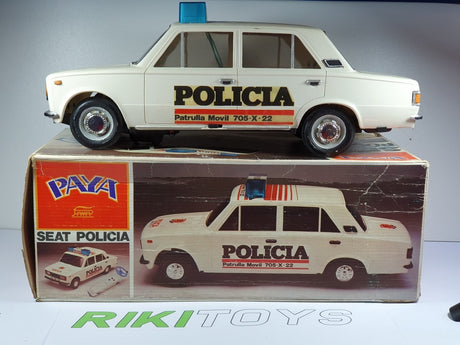 Seat Policia Paya 1/10 Con Scatola - RikiToys - Paya#