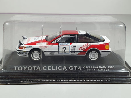 Toyota Celica GT4 "Acropolis Rally" Edicola 1/43 Con Scatola - RikiToys - Edicola#