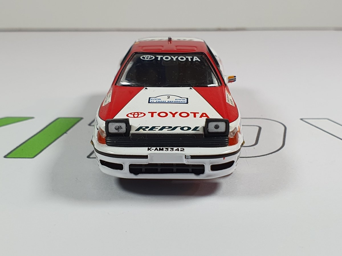 Toyota Celica Rally Acropoli Edicola 1/43 - RikiToys - Edicola#