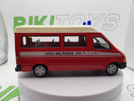 Volkswagen LT Minibus Vigili Del Fuoco Cararama 1/43 - RikiToys - Cararama#