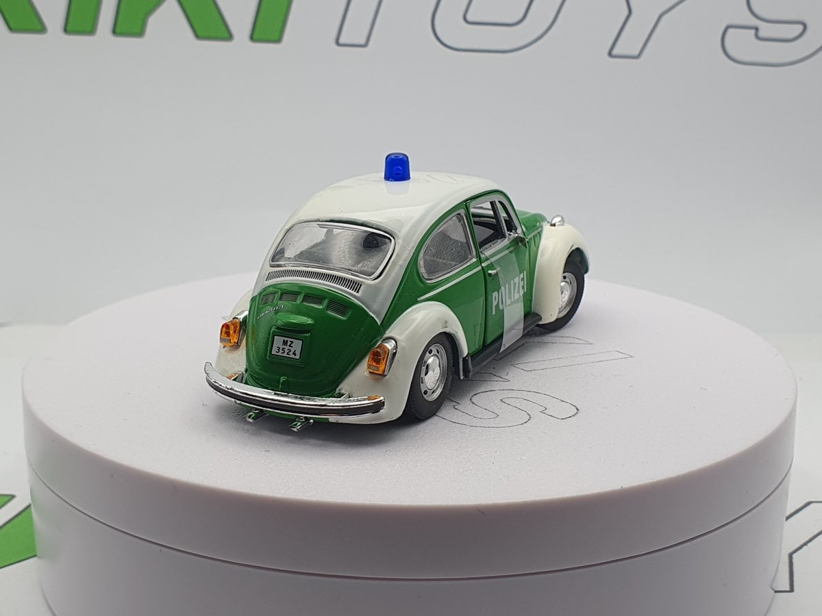 Volkswagen Maggiolino Polizei Cararama 1/43 - RikiToys - Cararama#