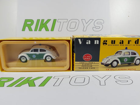 Volkswagen Maggiolino Polizei Vanguards 1/43 Con Scatola - RikiToys - Vanguards#