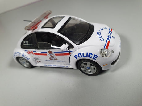 Volkswagen New Beetle Police Cararama 1/43 - RikiToys - Cararama#