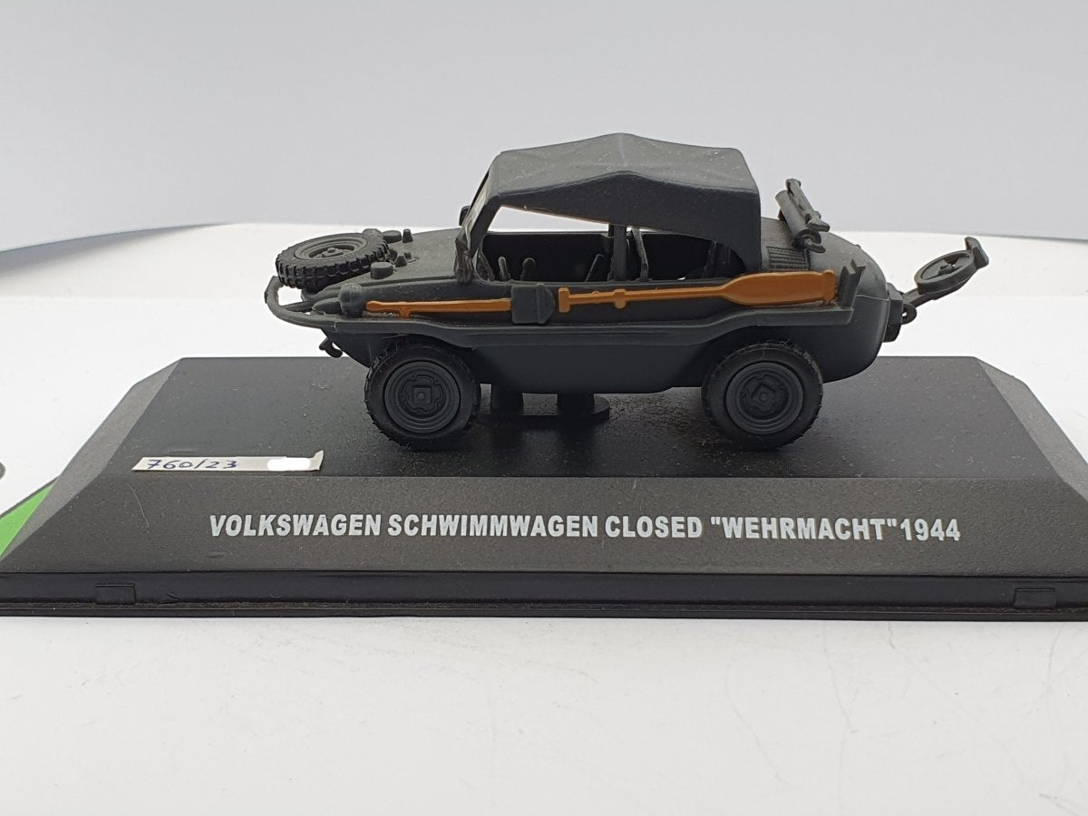 Volkswagen Shiwimmwagen Closed "Wermacht" 1944 Edicola 1/43 Con Scatola - RikiToys - Edicola#