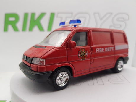 Volkswagen T4 Fire Dept. Welly 1/43 - RikiToys - Welly#