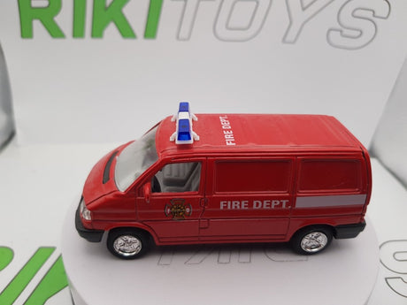 Volkswagen T4 Fire Dept. Welly 1/43 - RikiToys - Welly#