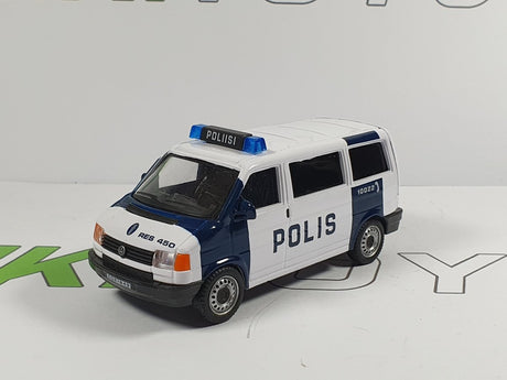 Volkswagen T4 Polisi Made In China 1/43 - RikiToys - Made In China#