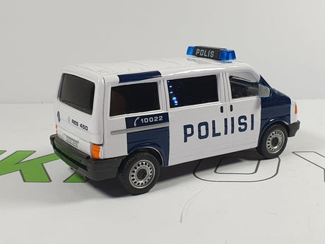 Volkswagen T4 Polisi Made In China 1/43 - RikiToys - Made In China#